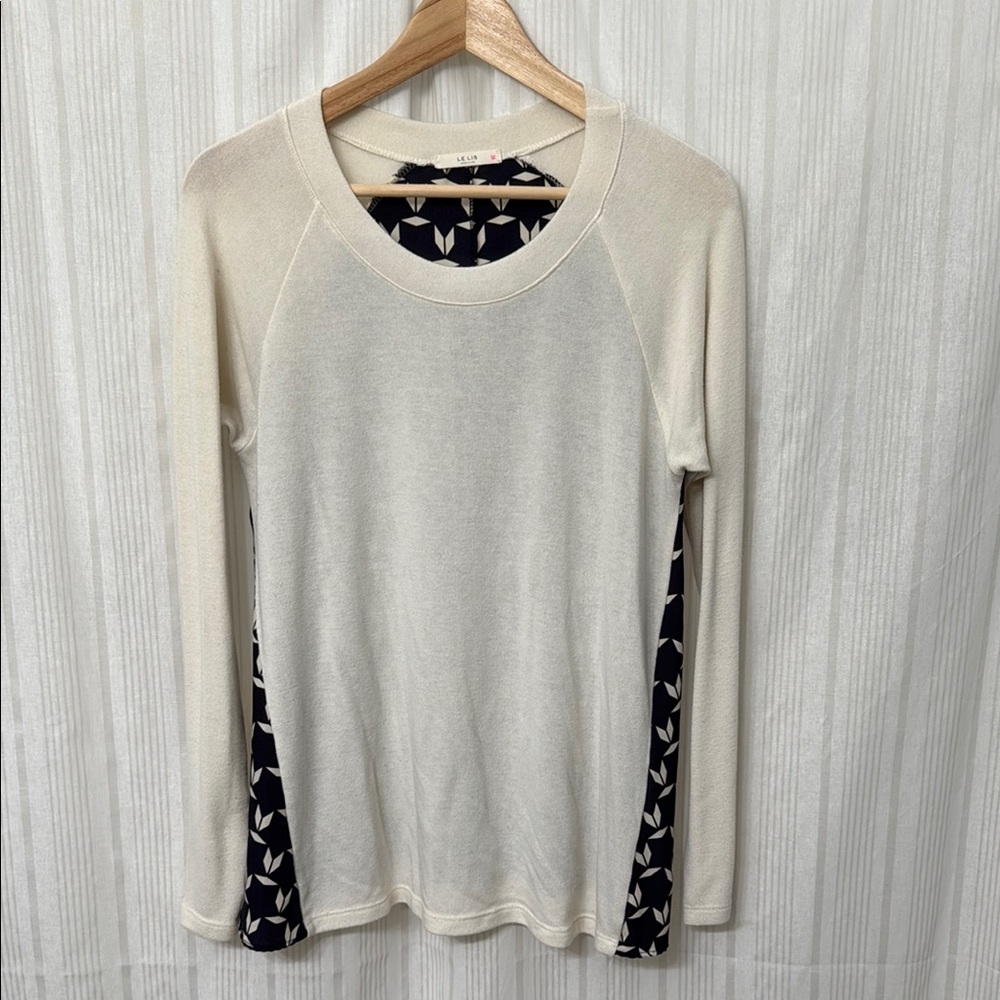 🌈5/$25 BUNDLE! GUD💥 Le Lis patterned long sleeve